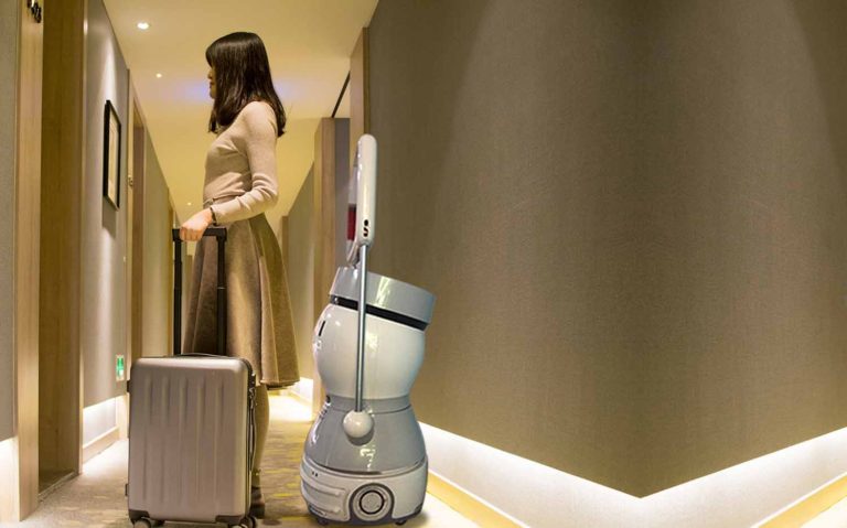 alia first ai robot used in hotel industry